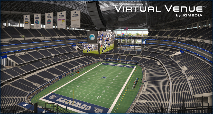 Dallas Cowboys Virtual Seating Chart