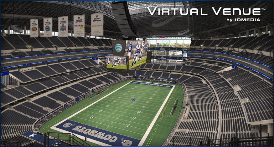 Cowboys Virtual Seating Chart